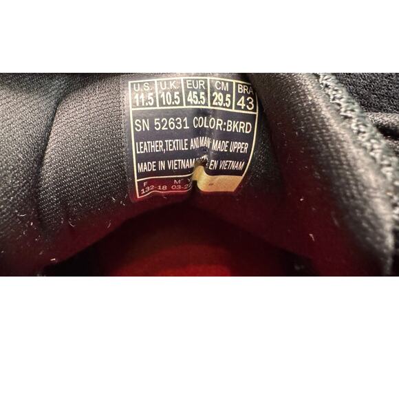 New SKECHERS Men's Black Track Scloric Running Shoes Size 11.5 - Picture 9 of 10